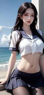 脸庞